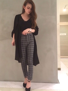 RESEXXYさん（レディース・157cm）の夏コーディネート