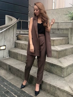 RESEXXYさん（レディース・160cm）の秋コーディネート