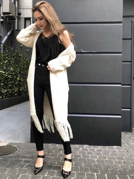 「リゼクシー」｜「アイテム（パンプス）」を使った、RESEXXYさん（レディース・164cm）の秋コーディネート