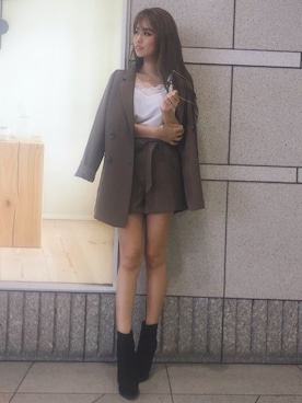 RESEXXYさん（レディース・163cm）の秋コーディネート