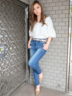 「リゼクシー」｜「アイテム（その他シューズ）」を使った、RESEXXYさん（レディース・155cm）の秋コーディネート