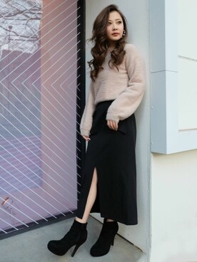 RESEXXYさん（レディース・155cm）の冬コーディネート