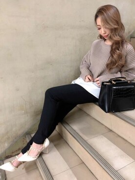 RESEXXYさん（レディース・156cm）の冬コーディネート