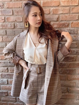 「RESEXXY」｜RESEXXYさん（レディース・155cm）の春コーディネート