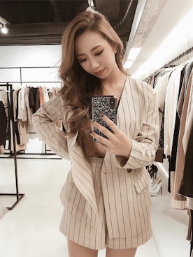 RESEXXYさん（レディース・156cm）の春コーディネート