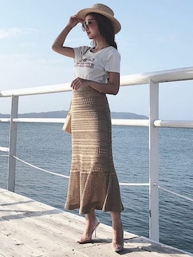 「RESEXXY」｜RESEXXYさん（レディース・160cm）の春コーディネート