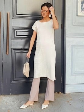 「リゼクシー」｜「アイテム（アクセサリー）」を使った、RESEXXYさん（レディース・167cm）の春コーディネート