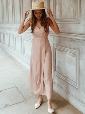 「リゼクシー」｜「アイテム（帽子）」を使った、RESEXXYさん（レディース・167cm）の春コーディネート