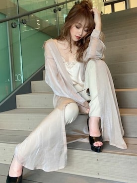 「リゼクシー」｜「アイテム（パンプス）」を使った、RESEXXYさん（レディース・157cm）の夏コーディネート