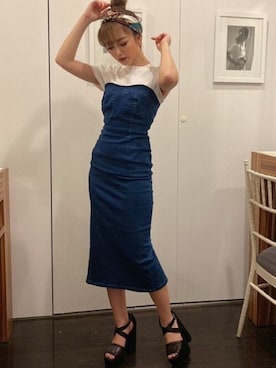 RESEXXYさん（レディース・157cm）の夏コーディネート