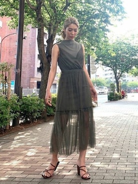 RESEXXYさん（レディース・164cm）の夏コーディネート