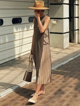 RESEXXYさん（レディース・167cm）の夏コーディネート