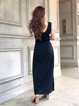 「肌見せ」｜RESEXXYさん（レディース・156cm）の夏コーディネート