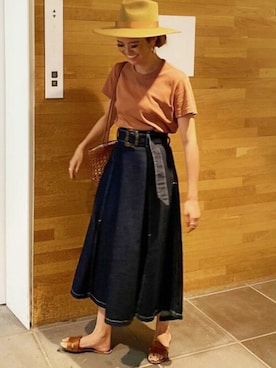 「RESEXXY」｜RESEXXYさん（レディース・167cm）の夏コーディネート