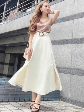 RESEXXYさん（レディース・160cm）の夏コーディネート