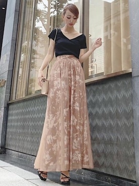 RESEXXYさん（レディース・160cm）の夏コーディネート