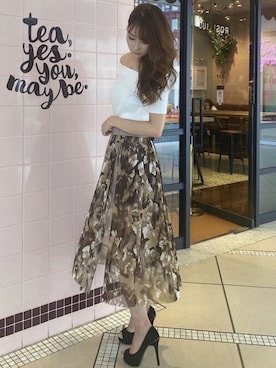 RESEXXYさん（レディース・166cm）の夏コーディネート