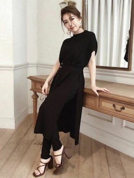 「リゼクシー」｜「アイテム（アクセサリー）」を使った、RESEXXYさん（レディース・156cm）の夏コーディネート