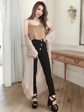 RESEXXYさん（レディース・156cm）の夏コーディネート