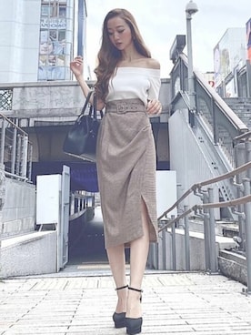 RESEXXYさん（レディース・160cm）の夏コーディネート