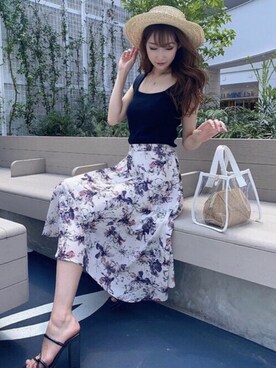 「RESEXXY（リゼクシー）のアイテム（バッグ）」を使った、RESEXXYさん（レディース・166cm）の秋コーディネート