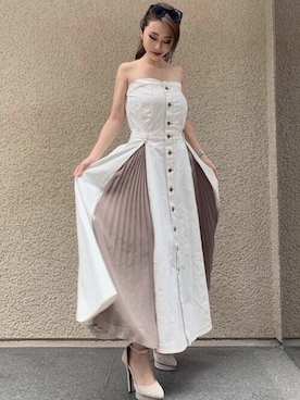 「リゼクシー」｜「アイテム（パンプス）」を使った、RESEXXYさん（レディース・150cm）の秋コーディネート