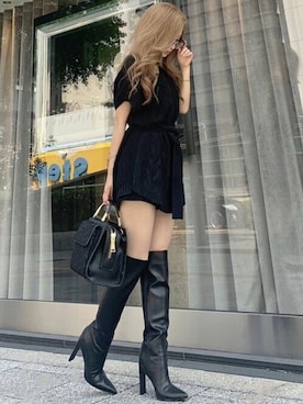 「アイテム（ハンドバッグ）」を使った、RESEXXYさん（レディース・145cm）の秋コーディネート