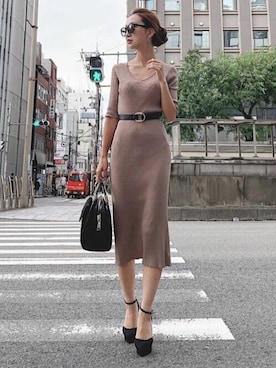 RESEXXYさん（レディース・160cm）の秋コーディネート