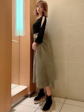 「RESEXXY」｜RESEXXYさん（レディース・167cm）の秋コーディネート