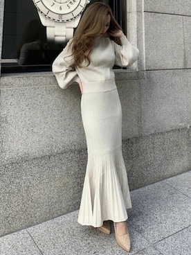 「アイテム（ワンピース/ドレス）」を使った、RESEXXYさん（レディース・145cm）の冬コーディネート