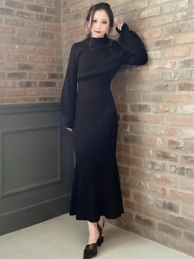 「リゼクシー」｜「アイテム（パンプス）」を使った、RESEXXYさん（レディース・155cm）の冬コーディネート