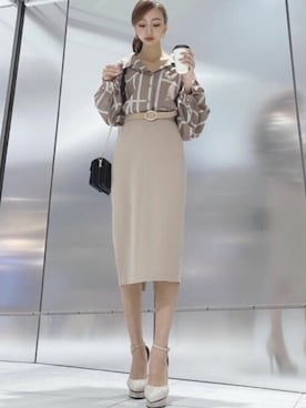 RESEXXYさん（レディース・160cm）の冬コーディネート