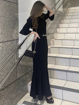 「アイテム（ワンピース/ドレス）」を使った、RESEXXYさん（レディース・145cm）の春コーディネート