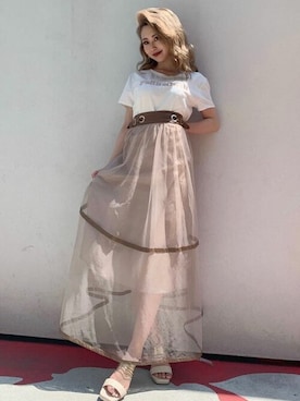 RESEXXYさん（レディース・150cm）の夏コーディネート