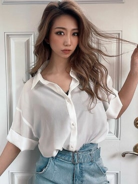 RESEXXYさん（レディース・156cm）の夏コーディネート