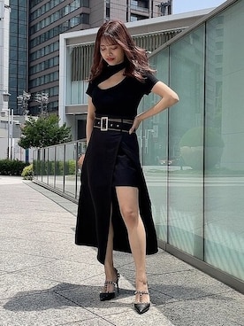 RESEXXYさん（レディース・153cm）の夏コーディネート