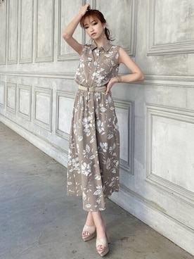 RESEXXYさん（レディース・157cm）の夏コーディネート