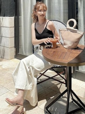 RESEXXYさん（レディース・157cm）の夏コーディネート