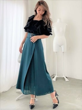「RESEXXY（リゼクシー）のアイテム（シャツ/ブラウス）」を使った、RESEXXYさん（レディース・156cm）の秋コーディネート