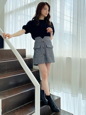 RESEXXYさん（レディース・152cm）の秋コーディネート