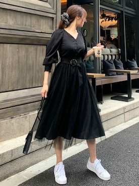 「チュール」｜RESEXXYさん（レディース・167cm）の秋コーディネート