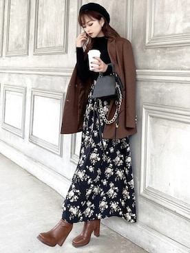 RESEXXYさん（レディース・157cm）の秋コーディネート