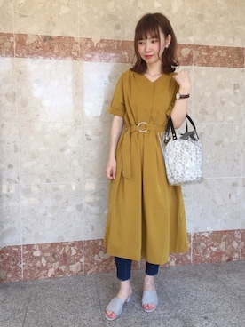 Haruna.さん（レディース・157cm）の春コーディネート