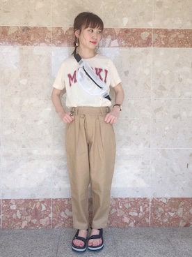 Haruna.さん（レディース・157cm）の春コーディネート