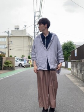 takumaさん（メンズ・178cm）の春コーディネート