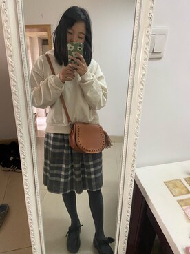 沿海公路_wさん（レディース・159cm）の秋コーディネート