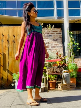 「アイテム（ドレス）」を使った、ayastylingさん（レディース・165cm・30代）の春コーディネート