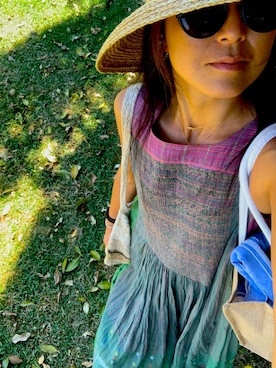 「アイテム（ドレス）」を使った、ayastylingさん（レディース・170cm・30代）の秋コーディネート