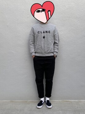 CLANE（クラネ）の「【CONVERSE TOKYO×CLANE】 ロゴスウェット