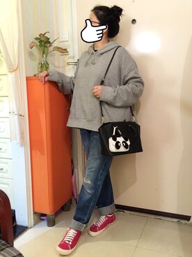 「KATIE JUDITHのアイテム」を使った、SaraMoon🐱さん（レディース・158cm）の冬コーディネート